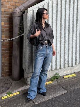 入江 葵さん(レディース・148cm)の夏コーディネート