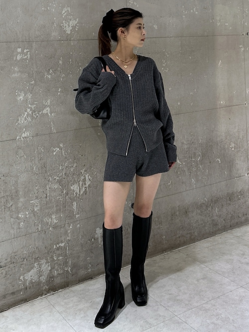 25年AW新作】SQUARE TOE ロングブーツ（ブーツ）｜MOUSSY