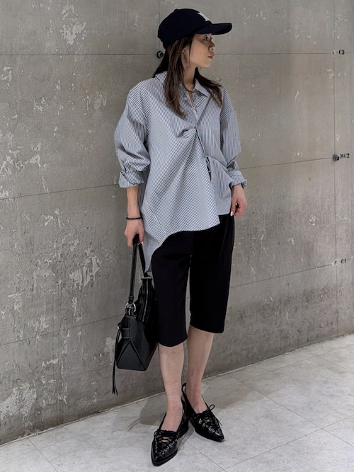 【moussy】FRINGE OVER シャツ MOUSSY FRINGE OVER シャツ L/KHA1 -靴＆ファッション通販 ロコンド