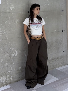 入江 葵さん(レディース・148cm)の夏コーディネート