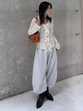 入江 葵さん(レディース・148cm)の春コーディネート