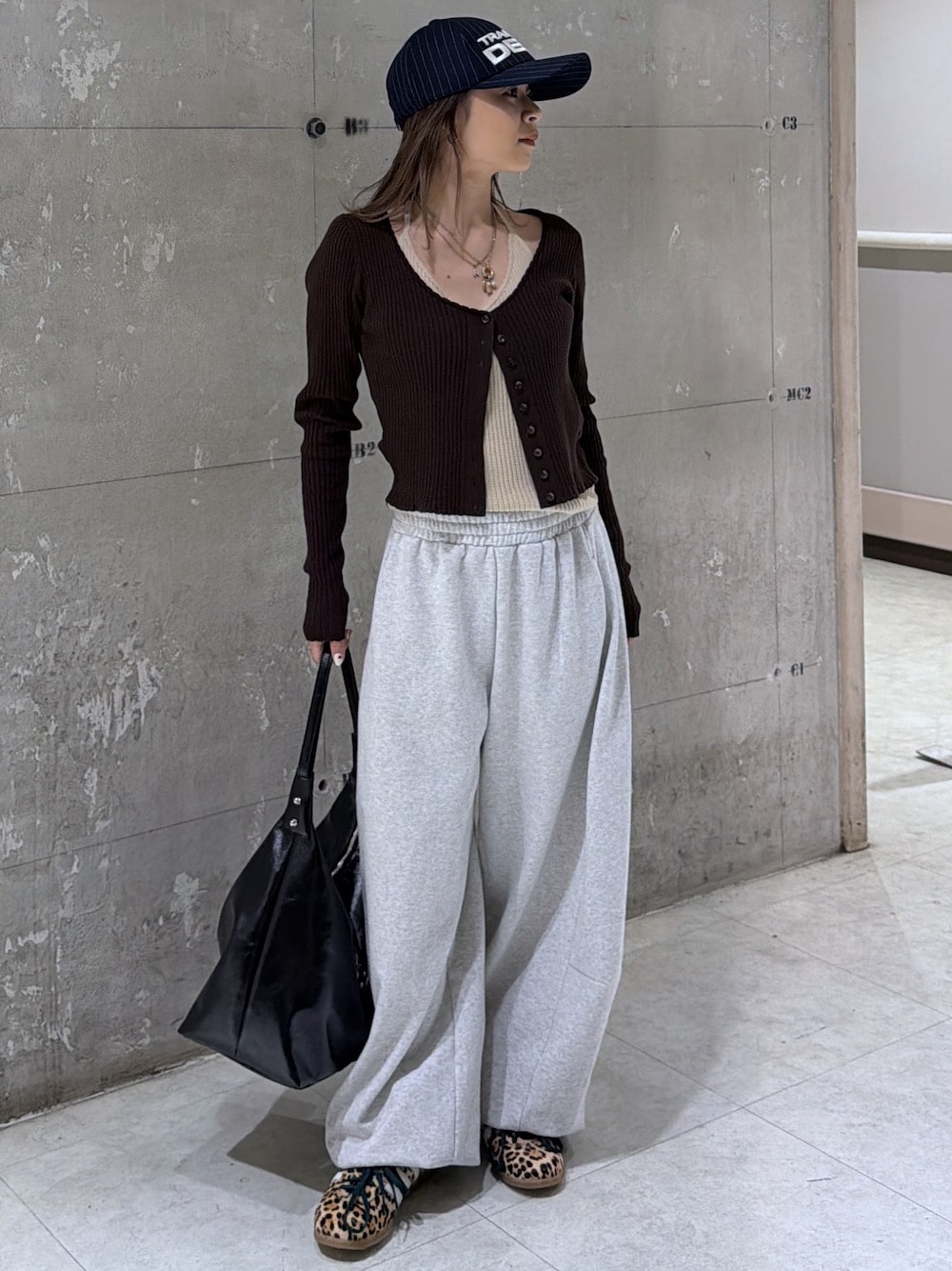 MOUSSY（マウジー）の「【26年SS新作】HALTER NECK DOUBLE ニット