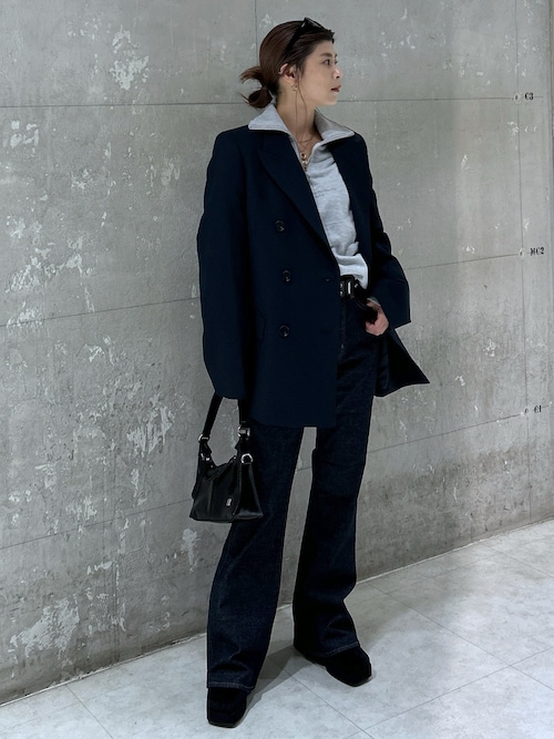 セール】【25年AW新作】DOUBLE BREASTED PEAKED ジャケット