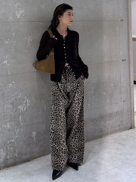 入江 葵さん(レディース・148cm)の冬コーディネート