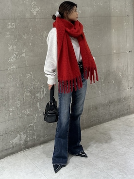 「アイテム（財布/小物）」を使った、入江 葵さん（レディース・148cm）の秋コーディネート