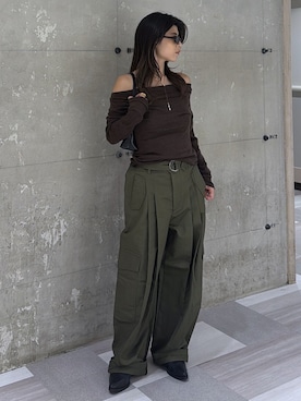 入江 葵さん(レディース・148cm)の秋コーディネート