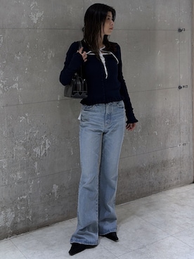 入江 葵さん（レディース・148cm）の春コーディネート