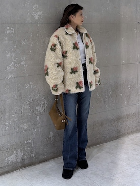 入江 葵さん(レディース・148cm)の冬コーディネート