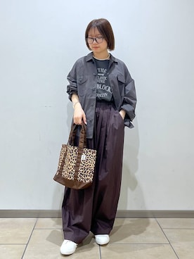 「Drifter（ドリフター）のアイテム」を使った、bytakataさん（レディース・151cm）の春コーディネート