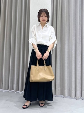 「BARNYARDSTORM（バンヤードストーム）のアイテム（トップス）」を使った、bytakataさん（レディース・151cm）の春コーディネート