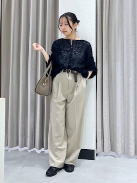 「MILOS（ミロス）のアイテム」を使った、bytakataさん（レディース・151cm）の秋コーディネート