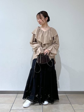 「BARNYARDSTORM（バンヤードストーム）のアイテム」を使った、bytakataさん（レディース・151cm）の夏コーディネート