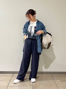 「アイテム（その他小物）」を使った、bytakataさん（レディース・151cm）の秋コーディネート