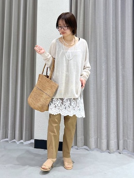 「BARNYARDSTORM（バンヤードストーム）のアイテム」を使った、bytakataさん（レディース・151cm）の春コーディネート