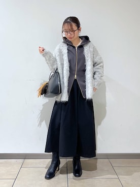 「アイテム（キーホルダー）」を使った、bytakataさん（レディース・151cm・20代）の秋コーディネート