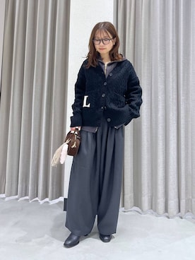 「アイテム（キーホルダー）」を使った、bytakataさん（レディース・151cm）の秋コーディネート