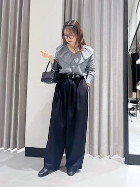 「リラックス」｜bytakataさん（レディース・151cm）の秋コーディネート