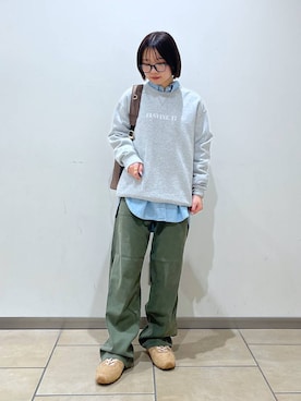 「MOHI（モヒ）のアイテム」を使った、bytakataさん（レディース・151cm）の冬コーディネート