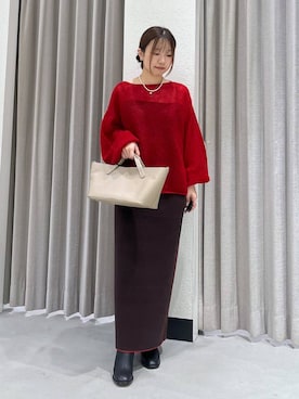 「リラックス」｜bytakataさん（レディース・151cm）の冬コーディネート