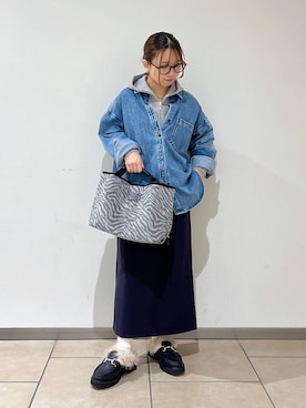 「BARNYARDSTORM（バンヤードストーム）のアイテム」を使った、bytakataさん（レディース・151cm）の秋コーディネート