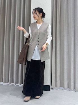 「Beau're（ヴュレ）のアイテム」を使った、bytakataさん（レディース・151cm）の秋コーディネート
