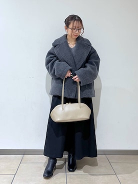 「アイテム（ピーコート）」を使った、bytakataさん（レディース・151cm・20代）の秋コーディネート