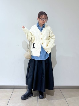 「リラックス」｜bytakataさん（レディース・151cm）の秋コーディネート