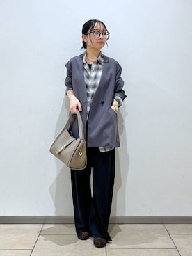 「MILOS（ミロス）のアイテム」を使った、bytakataさん（レディース・151cm）の秋コーディネート