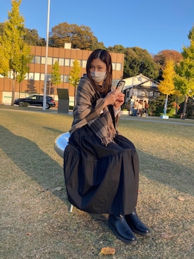 「UNIQLO（ユニクロ）のアイテム（ブーツ）」を使った、ritaさん（レディース・163cm）の夏コーディネート