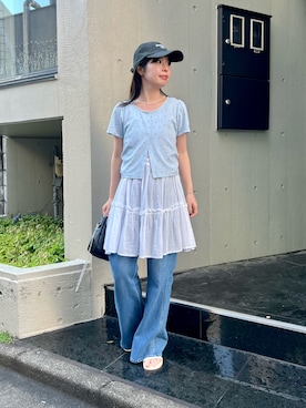 sakuさん（レディース・160cm）の春コーディネート