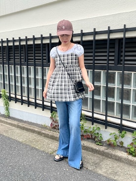 sakuさん（レディース・160cm）の夏コーディネート