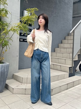 sakuさん（レディース・160cm）の春コーディネート