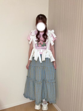 「アイテム（ベルト、ホワイト系）」を使った、ﾖｲﾁｮまる。さん（レディース・151cm）の秋コーディネート