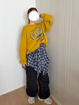 「CPCM（シーピーシーエム）のアイテム」を使った、ﾖｲﾁｮまる。さん（レディース・151cm）の秋コーディネート
