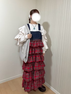 「HELLO.SANFRANCISCO（ハローサンフランシスコ）のアイテム」を使った、ﾖｲﾁｮまる。さん（レディース・151cm）の秋コーディネート