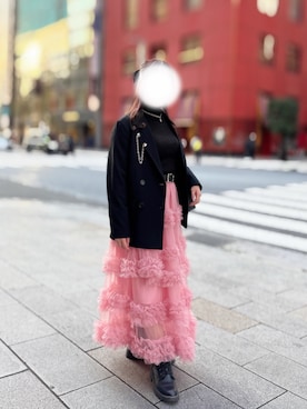 「アイテム（ベルト）」を使った、ﾖｲﾁｮまる。さん（レディース・151cm）の秋コーディネート