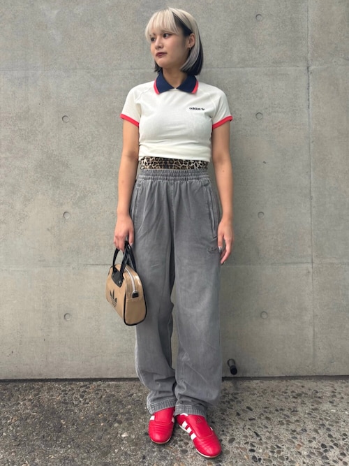 adidasアディカラー ルーズ トラックパンツ デニム ストーン / アディダスオリジナルス adidas Originals