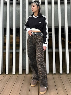 honokaさん（レディース・154cm）の冬コーディネート