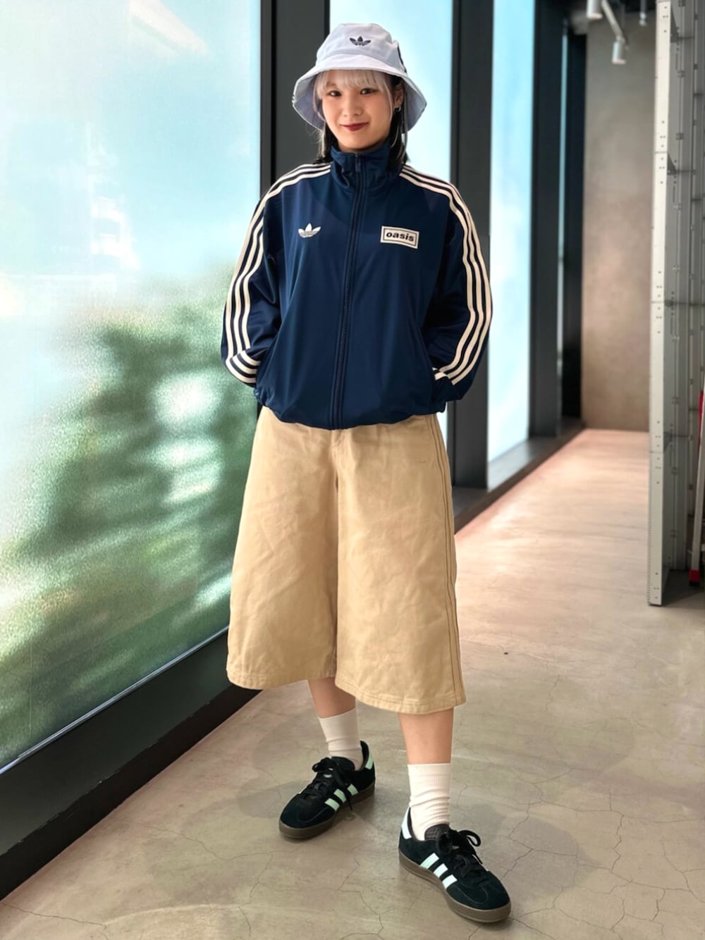 新品L】アディダス オアシス ツアー ファイヤーバード トラックトップ