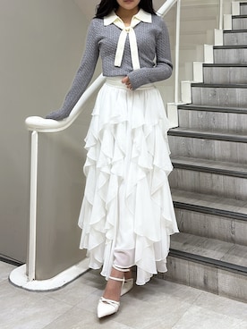 misakiさん（レディース・163cm）の冬コーディネート