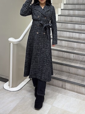 misakiさん（レディース・163cm）の冬コーディネート