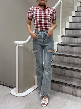 「RESEXXY」｜misakiさん（レディース・163cm）の夏コーディネート