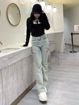 misakiさん(レディース・163cm)の冬コーディネート