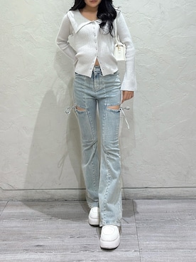 misakiさん（レディース・163cm）の冬コーディネート