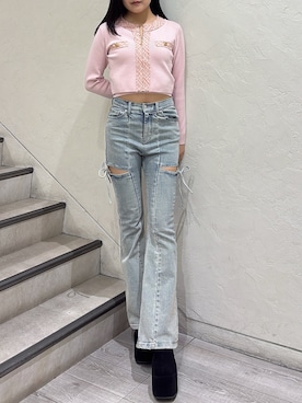 misakiさん（レディース・163cm）の春コーディネート