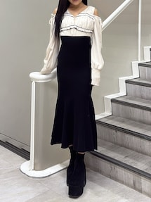 バストギャザーマーメイドワンピース｜リゼクシー（RESEXXY）公式通販