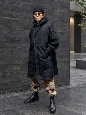 「UNIQLO U」｜sunrisesea⭐︎文左衛門さん（メンズ・172cm）の秋コーディネート