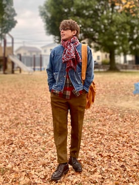 sunriseseaさん（メンズ・172cm）の冬コーディネート