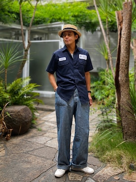 sunrisesea⭐︎文左衛門さん（メンズ・172cm・50代）の夏コーディネート