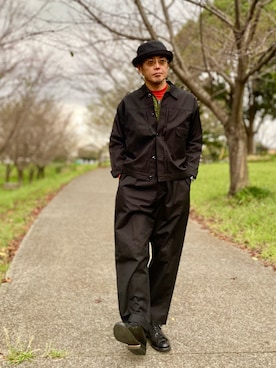 「アイテム（パンツ）」を使った、sunriseseaさん（メンズ・172cm・50代）の秋コーディネート